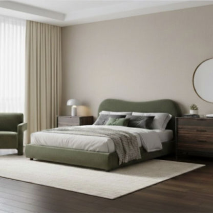 Twenty 10 Designs Wave Bed in Olive Soft Weave