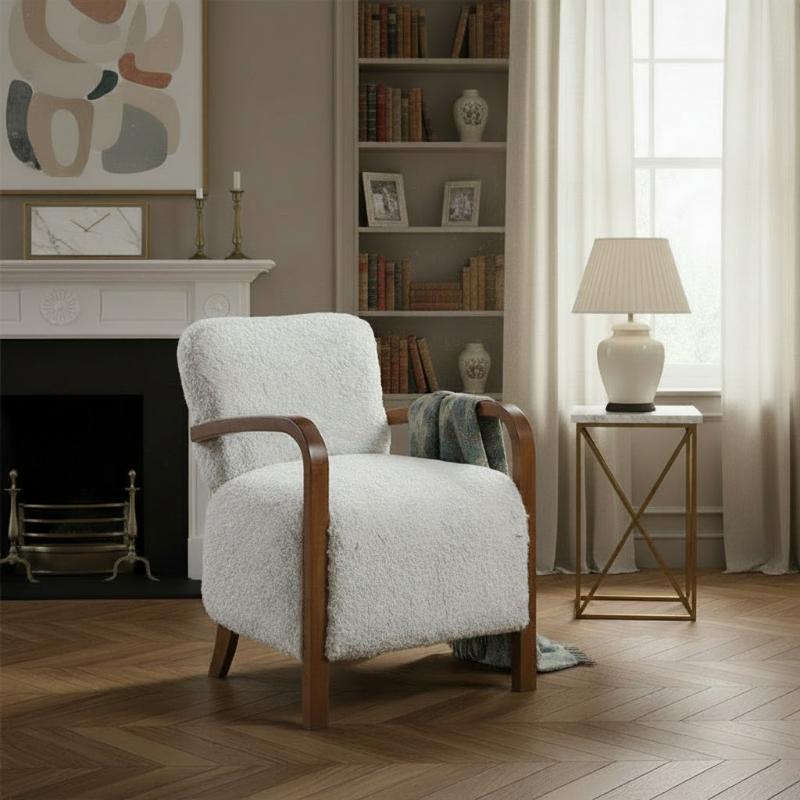 DI Designs Kington Club Chair in Grey