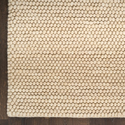 DKNY Pure Knots Chunky Loop Beige Rug
