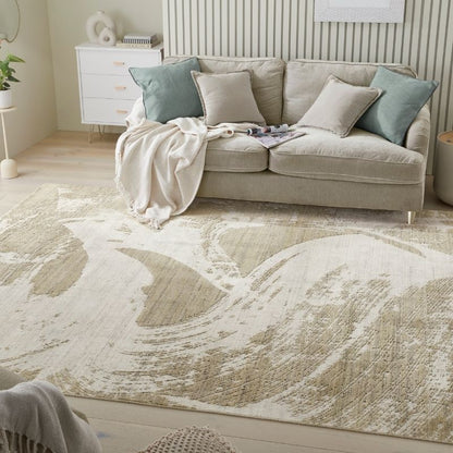Concept Looms Dune Textured Rug - Ivory Mink