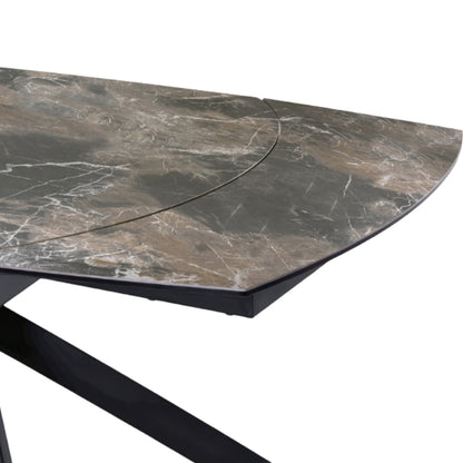 Libra Themsby Extendable Dining Table Smoked Stone