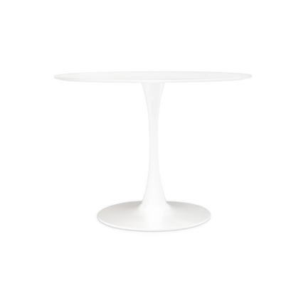 Ardela & Co Leora Small White Round Dining Table