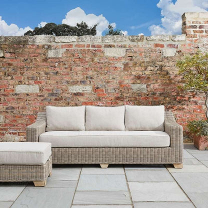 Hill Interiors Capri Collection Outdoor Three Seater Sofa