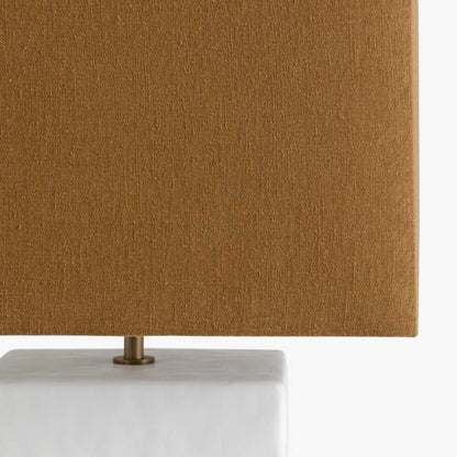 DI Designs Lamp – Small Rectangular Gesso