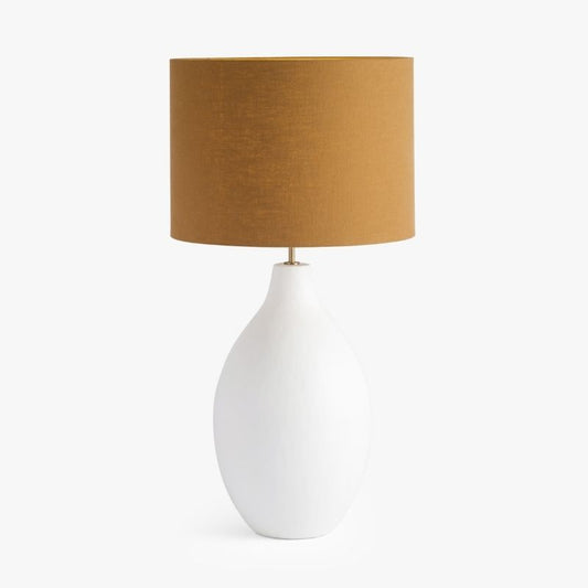 DI Designs Lamp – Large Round Gesso