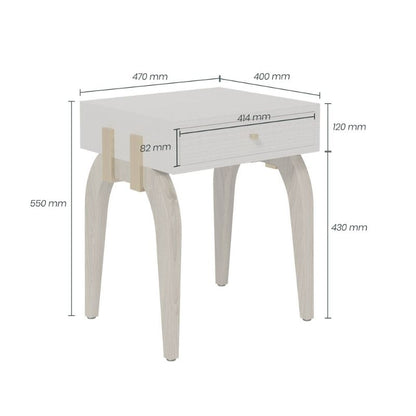 DI Designs Laverstoke Bedside Table