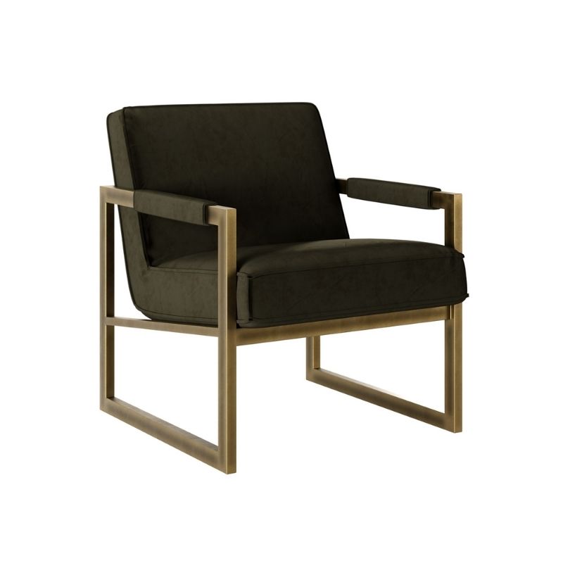 DI Designs Mickleton Club Chair in Olive