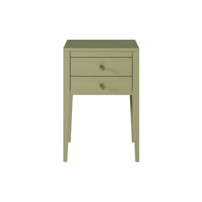 DI Designs Radford Bedside Lichen 2 Drawers