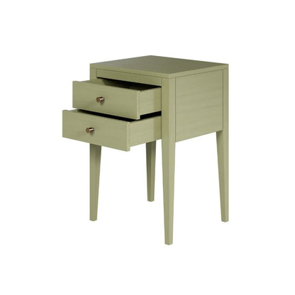 DI Designs Radford Bedside Lichen 2 Drawers