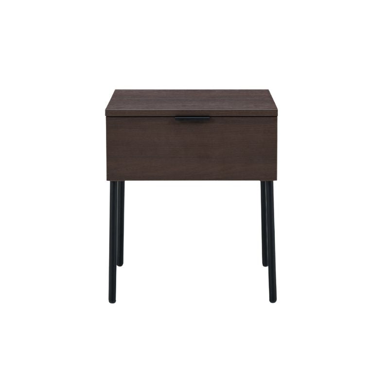 Twenty 10 Designs Luna Single Drawer Bedside Espresso