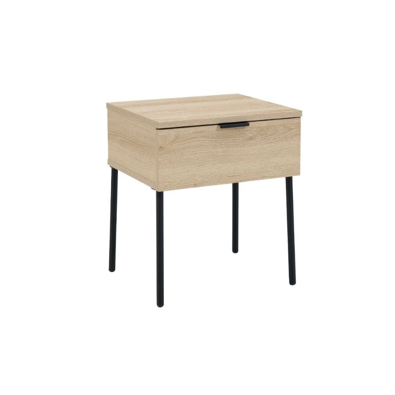 Twenty 10 Designs Luna Single Drawer Bedside Oak