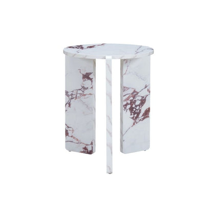 Twenty 10 Designs Halo Side Table Marble Effect