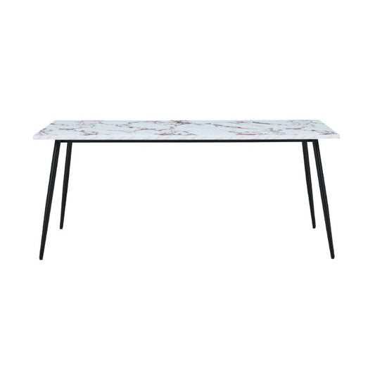 Twenty 10 Designs Horizon Large Dining Table Marble Effect Violetta