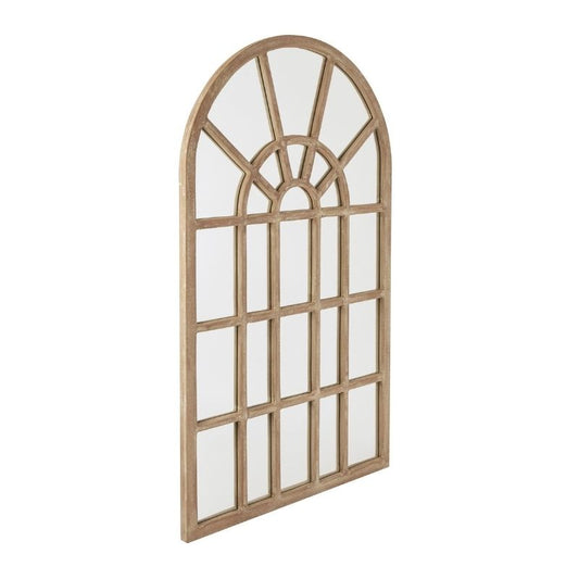 Hill Interiors Copgrove Collection Arched Paned Wall Mirror