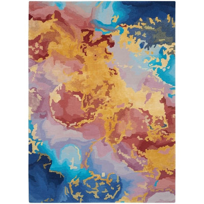 Nourison Prismatic Artistic Statement Rug - Multicolour