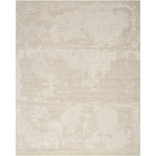 Nourison Harmony Handwoven Abstract Ivory Rug
