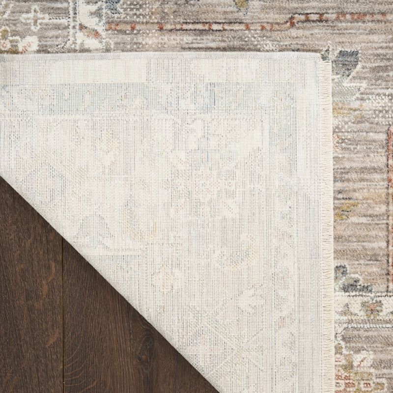 Nourison Antique Fusion Vintage Medallion Ivory Multicolour Rug