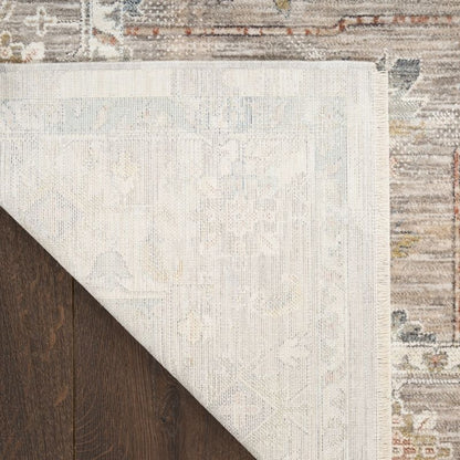 Nourison Antique Fusion Vintage Medallion Ivory Multicolour Rug