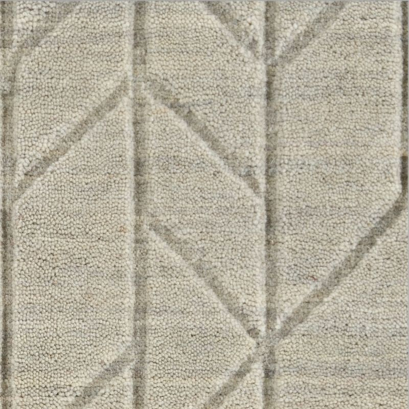 Nourison Alessia Geometric Pattern Sage Rug