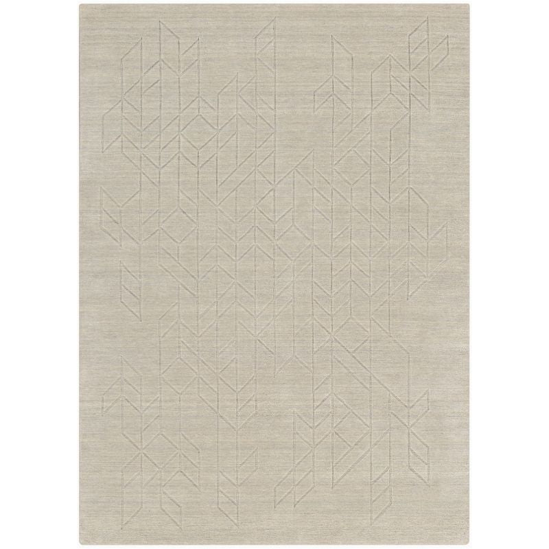 Nourison Alessia Geometric Pattern Sage Rug