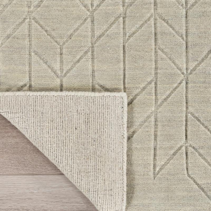 Nourison Alessia Geometric Pattern Sage Rug
