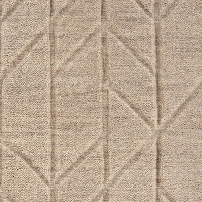 Nourison Alessia Geometric Pattern Beige Rug