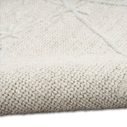 Calvin Klein Wander Ivory & Grey Abstract Wool Rug