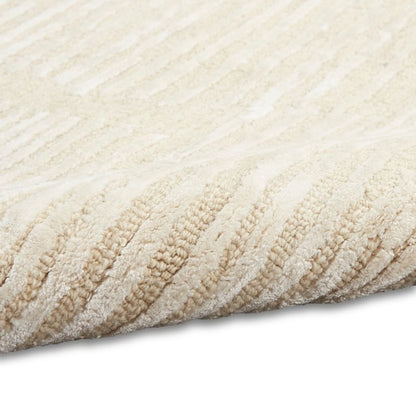 Calvin Klein Linear Abstract Ivory Rug