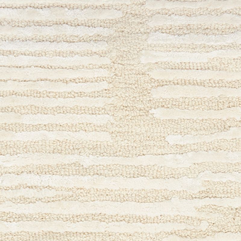 Calvin Klein Linear Abstract Ivory Rug