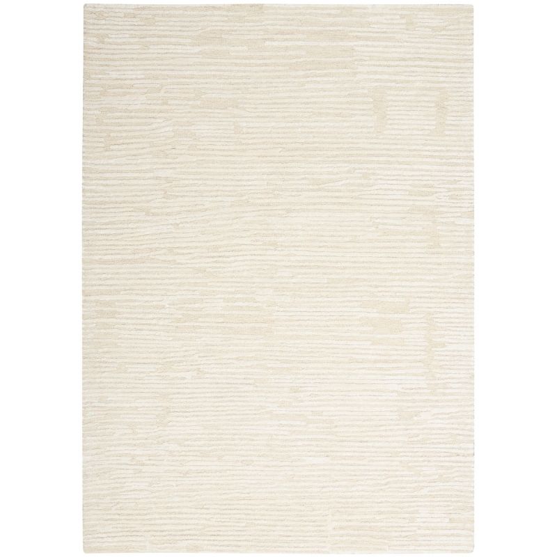 Calvin Klein Linear Abstract Ivory Rug