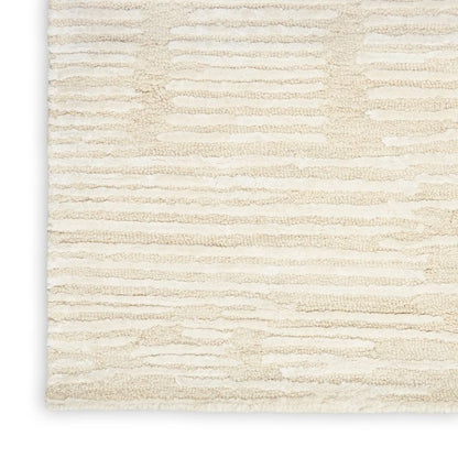 Calvin Klein Linear Abstract Ivory Rug