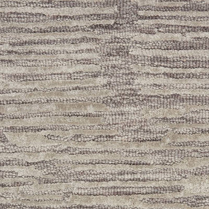 Calvin Klein Linear Abstract Grey Rug