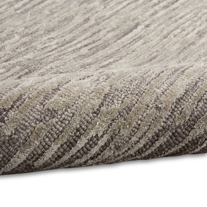Calvin Klein Linear Abstract Grey Rug