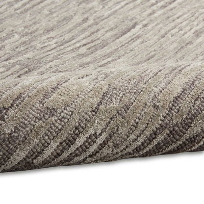 Calvin Klein Linear Abstract Grey Rug