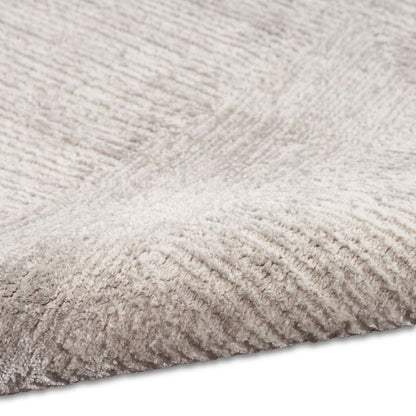 Calvin Klein Irradiant Silver Abstract Rug