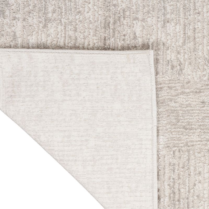 Calvin Klein Irradiant Silver Abstract Rug