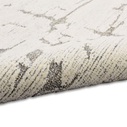Calvin Klein Sculptural Abstract Grey Rug