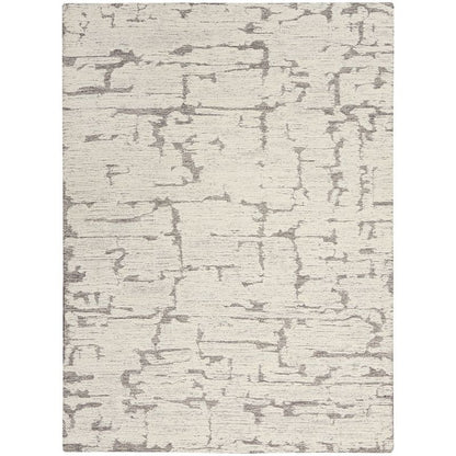 Calvin Klein Sculptural Abstract Grey Rug