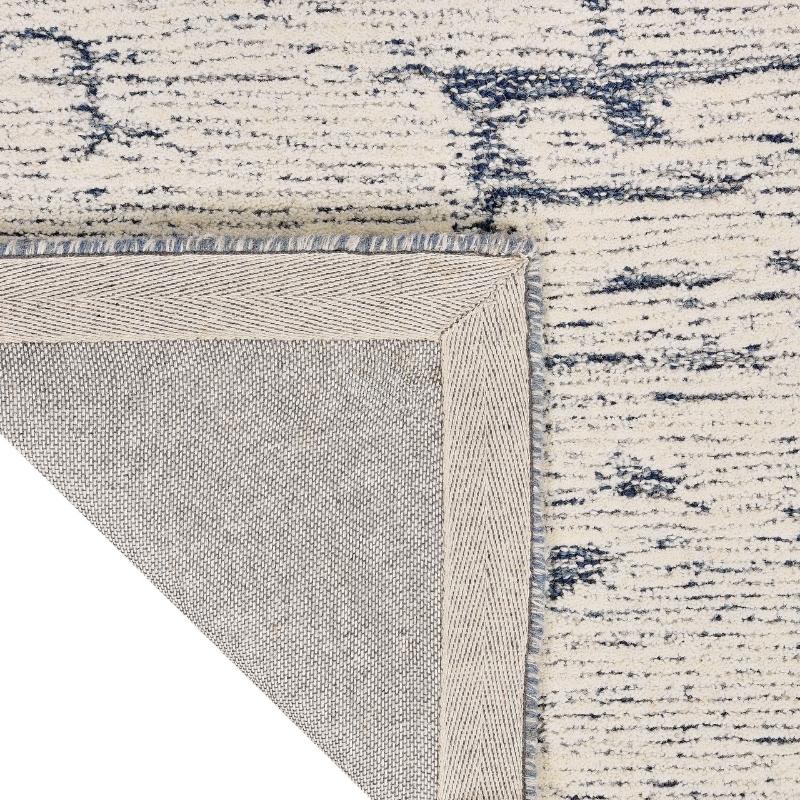 Calvin Klein Sculptural Abstract Blue Rug