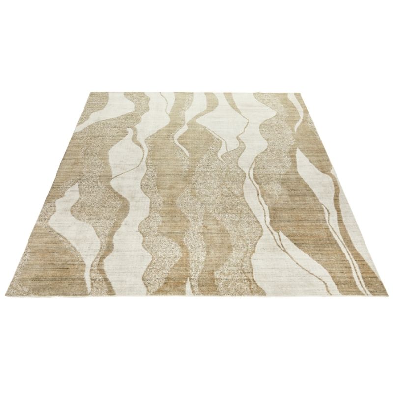 Concept Looms Dune Wave Rug - Ivory Mink