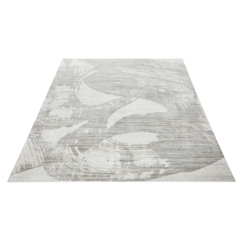Concept Looms Dune Textured Rug - White, Light Blue, Grey