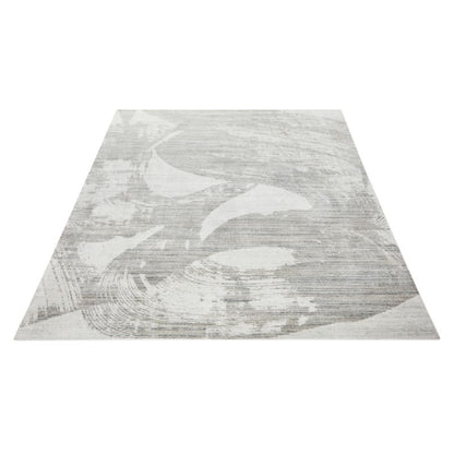 Concept Looms Dune Textured Rug - White, Light Blue, Grey
