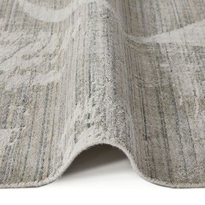 Concept Looms Dune Textured Rug - White, Light Blue, Grey