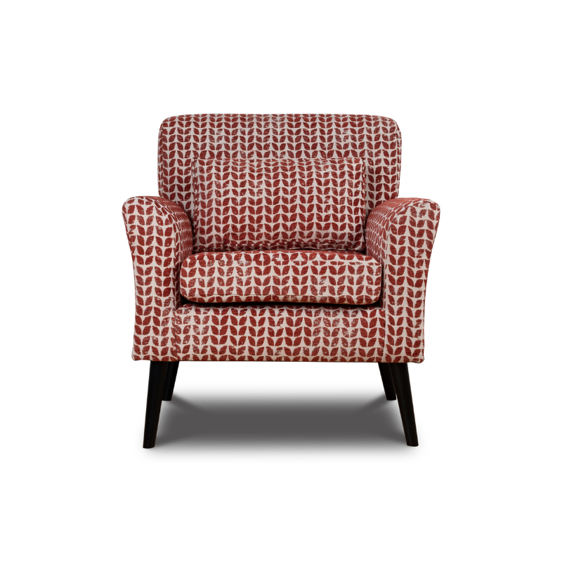 DI Designs Warnborough Club Chair in Red