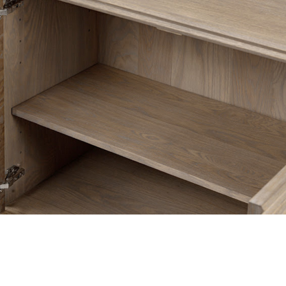 DI Designs Wickham Ribbed Oak Sideboard