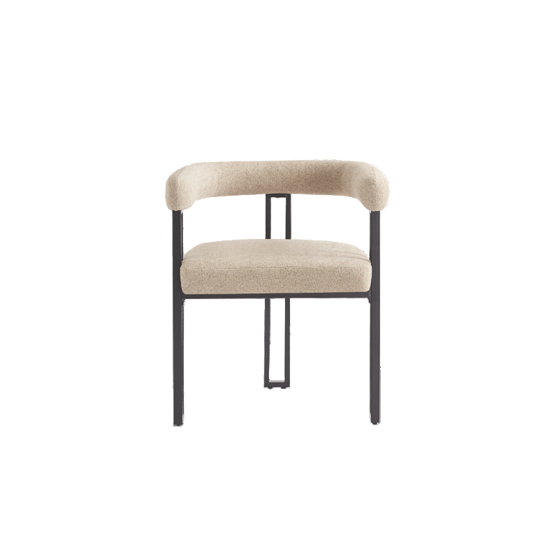 Twenty 10 Designs Bloom Dining Chair in Oatmeal Soft Weave