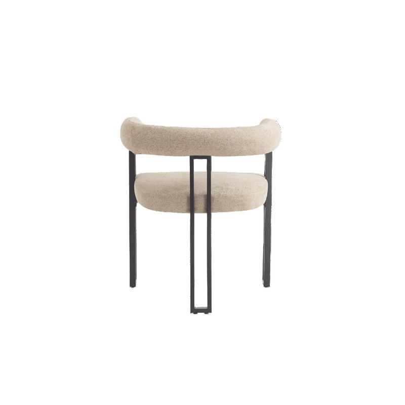 Twenty 10 Designs Bloom Dining Chair in Oatmeal Soft Weave