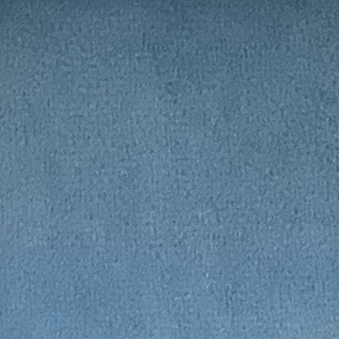 Twenty 10 Design Ripple Ottoman Blue Velvet