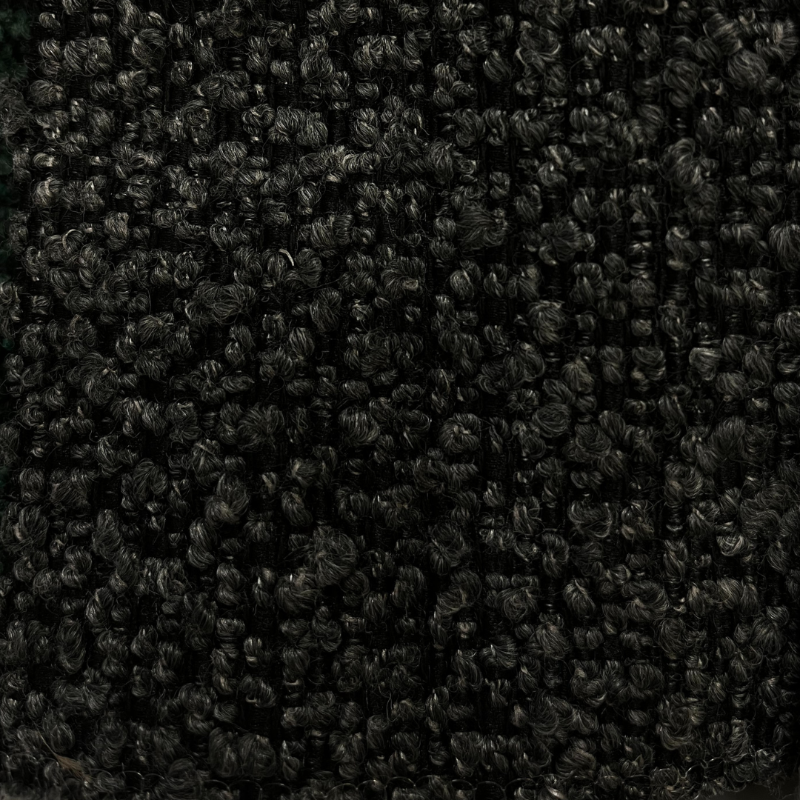 Close-up of black textured fabric