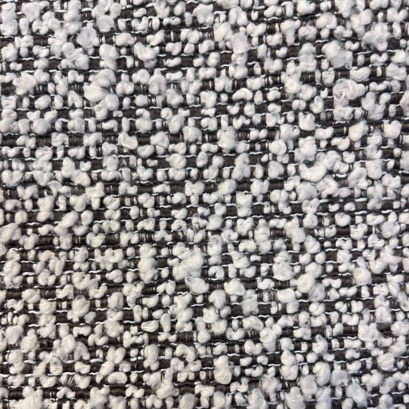 Twenty 10 Designs Petal Dining Chair Ivory and Taupe Boucle